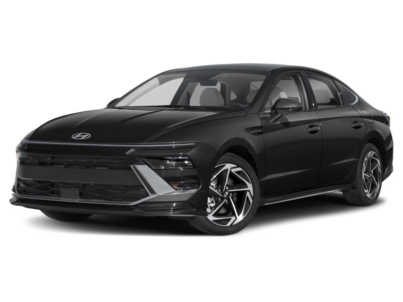 2024 Hyundai Sonata 2.5L Preferred-Trend FWD Abyss Black  Shot 4