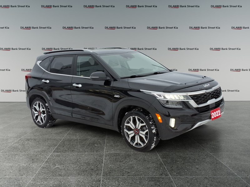 2022 Kia Seltos SX Turbo AWD w/Black Interior