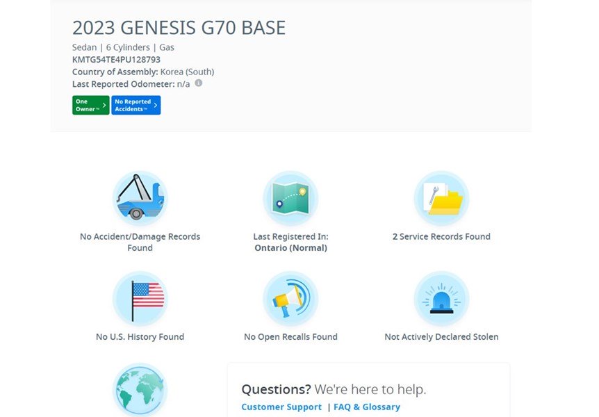 2023 Genesis G70 3.3T Sport