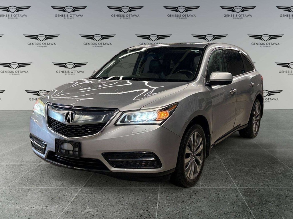 Lunar Silver Metallic 2016 Acura MDX SUV / Crossover All-Wheel Drive Automatic
