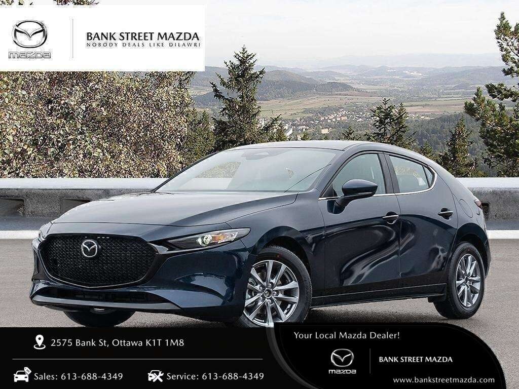 Deep Crystal Blue Mica 2026 Mazda MAZDA3 Sport Hatchback  Automatic