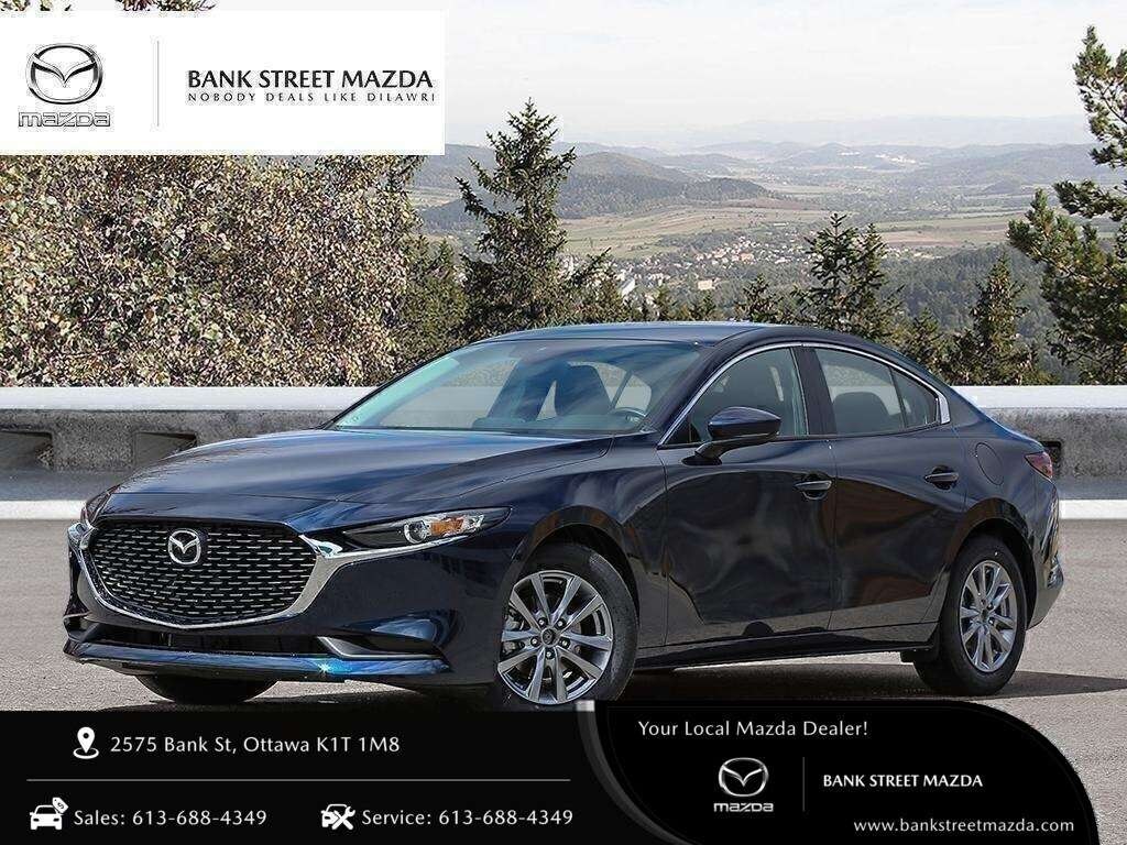 Deep Crystal Blue Mica 2026 Mazda MAZDA3 Sedan  Automatic