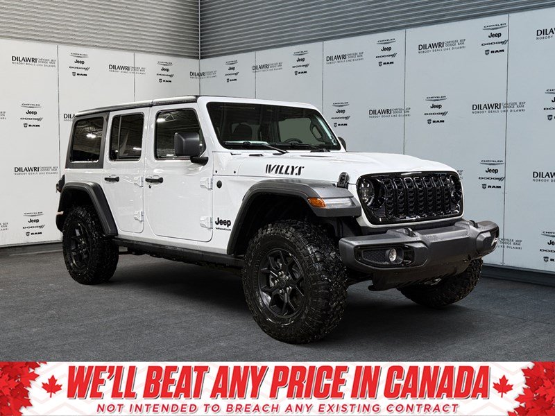2026 Jeep Wrangler Willys 4 Door 4x4 V6