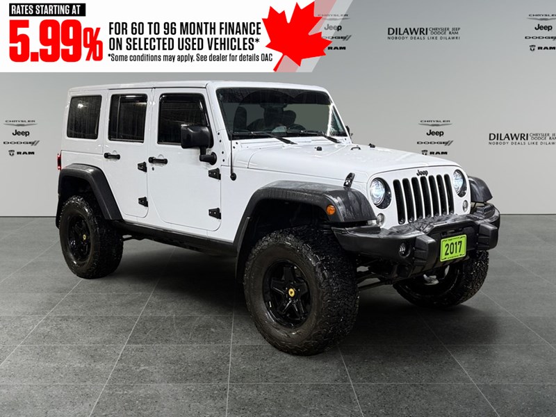 2017 Jeep Wrangler Unlimited 4WD 4dr Sahara