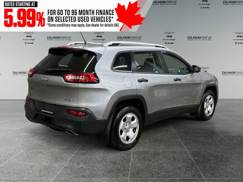 2016 Jeep Cherokee 4WD 4dr Sport