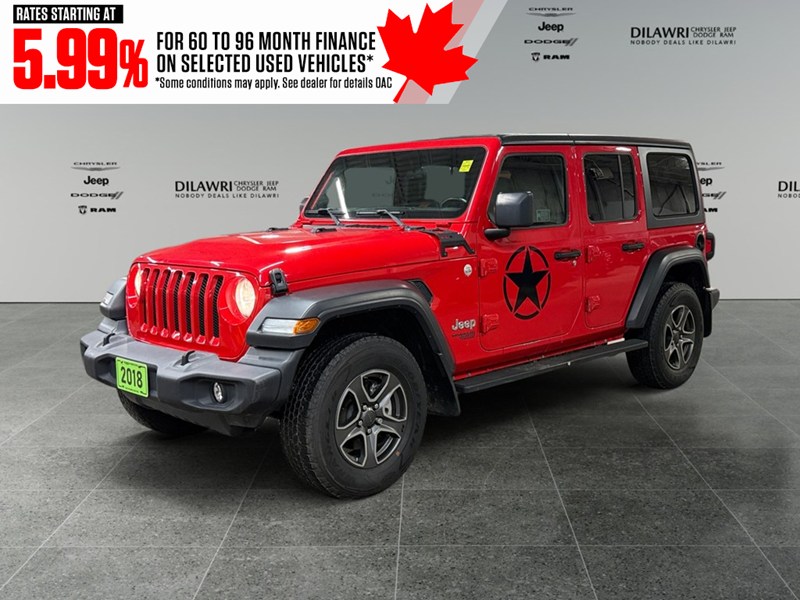 2018 Jeep Wrangler Unlimited Sport 4x4