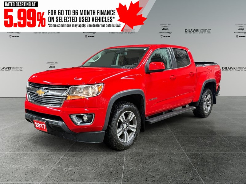 2017 Chevrolet Colorado 4WD Crew Cab 128.3" LT