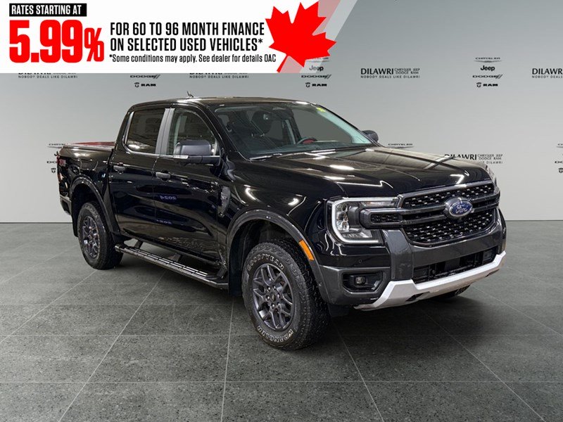 2024 Ford Ranger XLT 4WD SuperCrew/ INCLUDED / TECH /SAFTEY