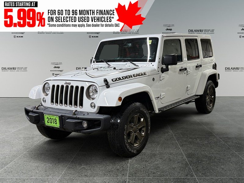 2018 Jeep Wrangler JK Unlimited Golden Eagle 4x4 *Ltd Avail*
