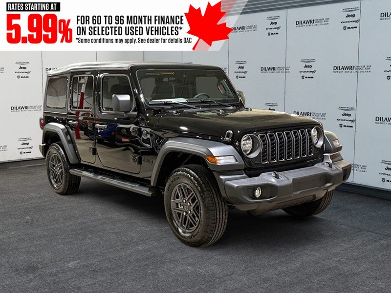 2025 Jeep Wrangler Sport S 4 Door 4x4