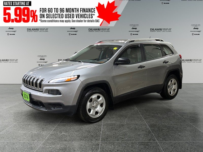 2016 Jeep Cherokee 4WD 4dr Sport