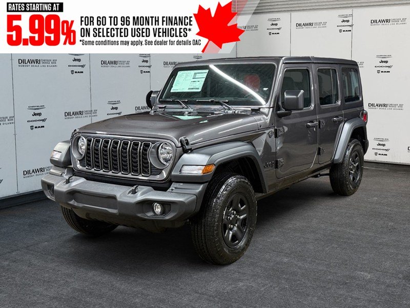2025 Jeep Wrangler Sport 4 Door 4x4
