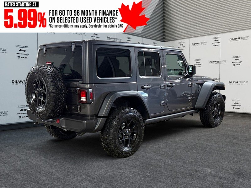 2025 Jeep Wrangler Willys 4 Door 4x4