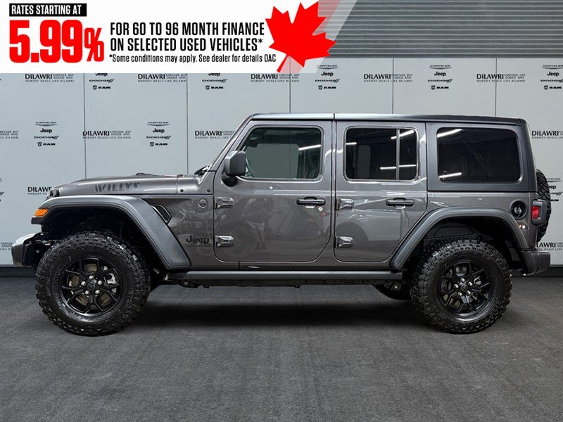2025 Jeep Wrangler Willys 4 Door 4x4