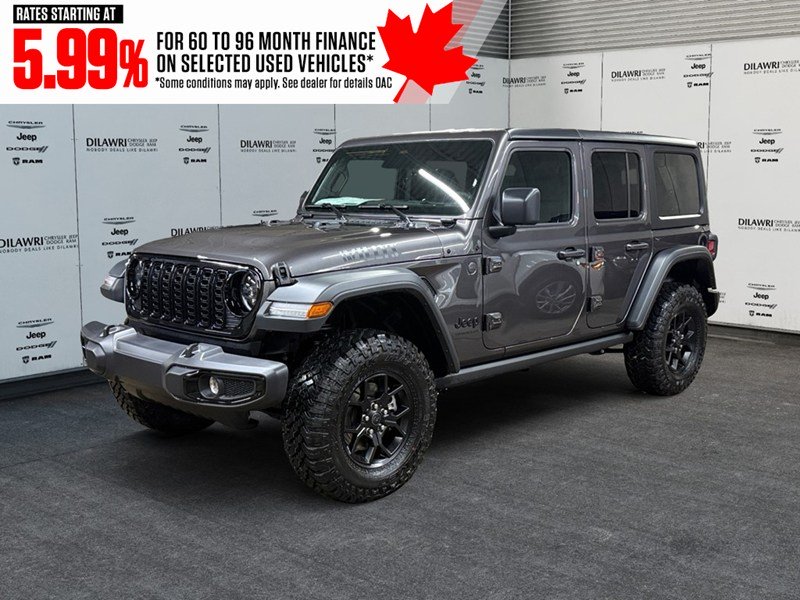2025 Jeep Wrangler Willys 4 Door 4x4