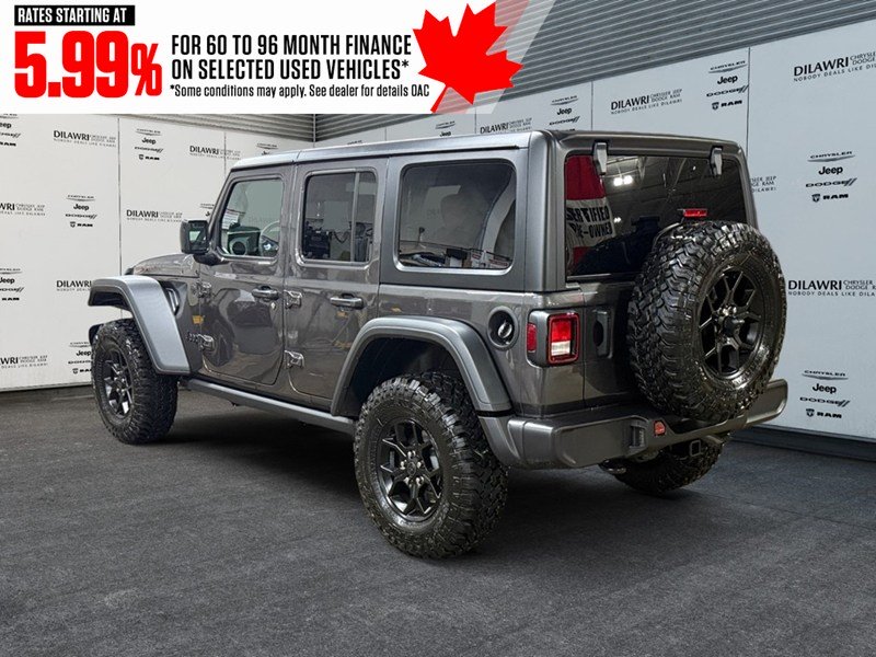 2025 Jeep Wrangler Willys 4 Door 4x4