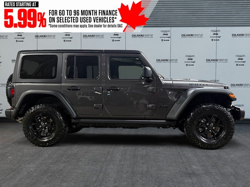 2025 Jeep Wrangler Willys 4 Door 4x4
