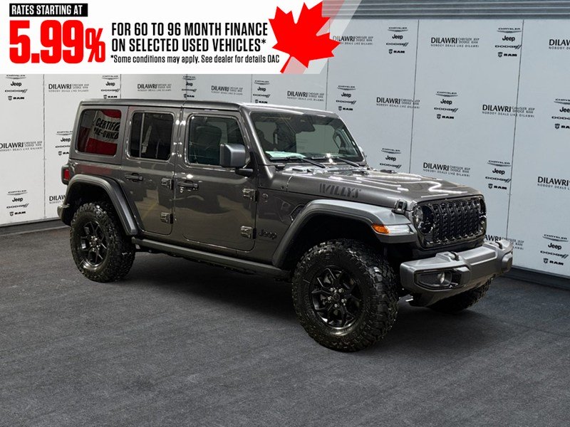 2025 Jeep Wrangler Willys 4 Door 4x4