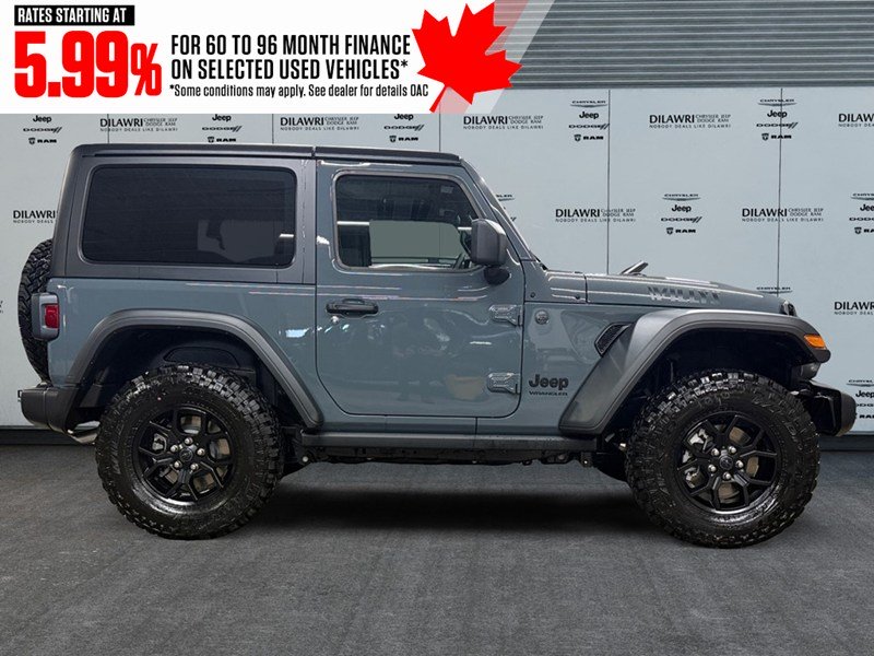 2025 Jeep Wrangler Willys 2 Door 4x4