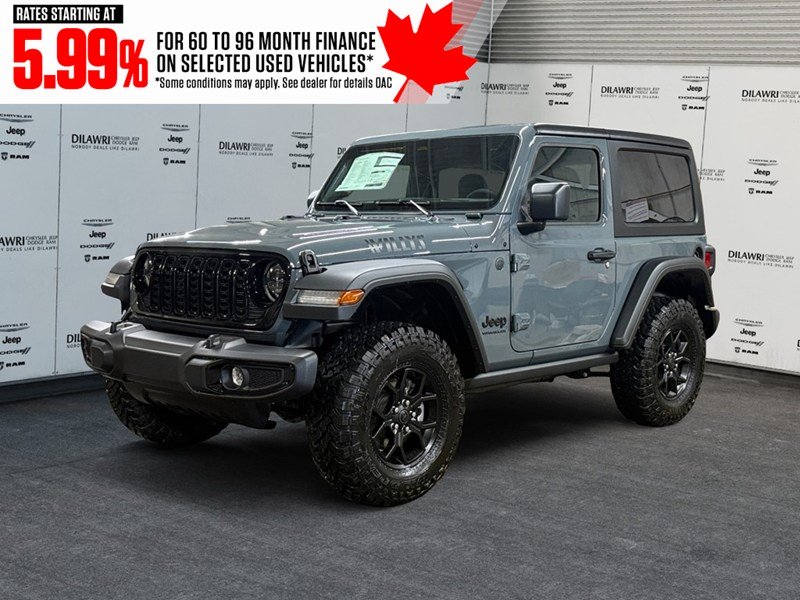 2025 Jeep Wrangler Willys 2 Door 4x4