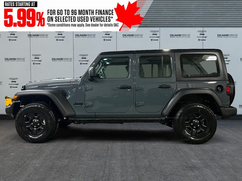 2025 Jeep Wrangler Sport 4 Door 4x4