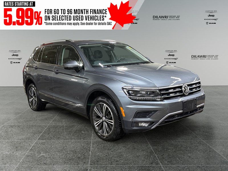 2018 Volkswagen Tiguan Highline 4MOTION