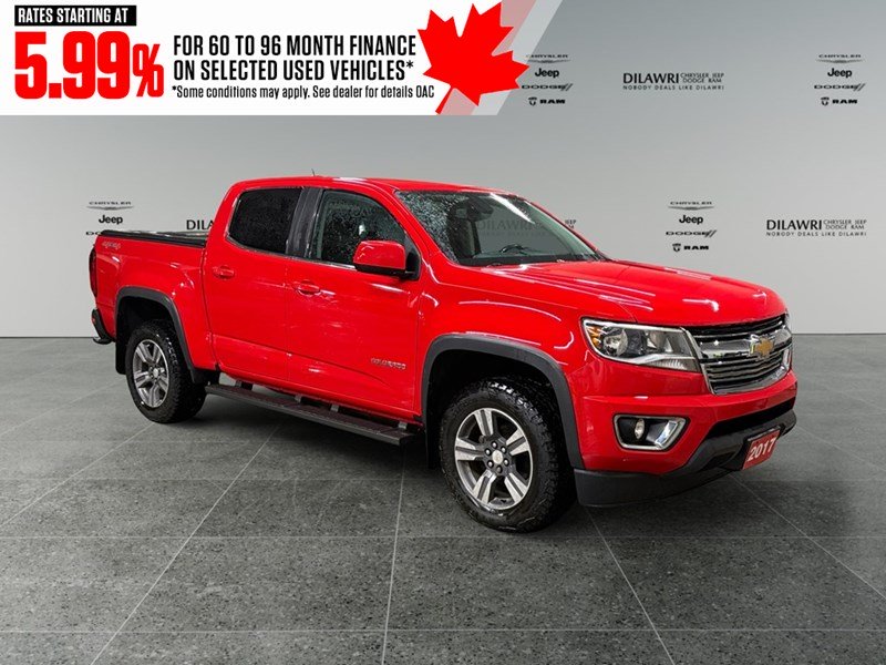 2017 Chevrolet Colorado 4WD Crew Cab 128.3" LT