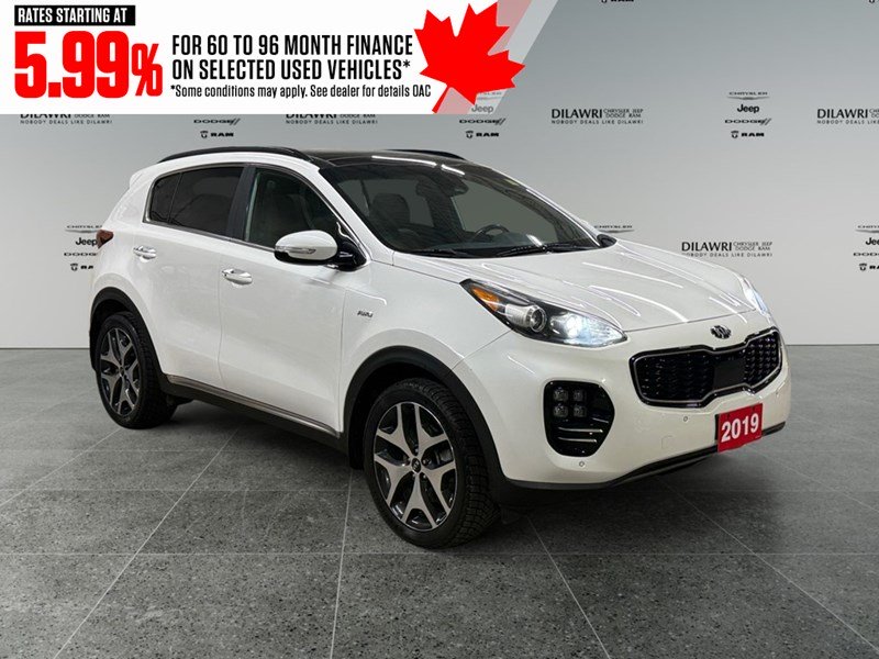 2019 Kia Sportage SX Turbo AWD w/Black