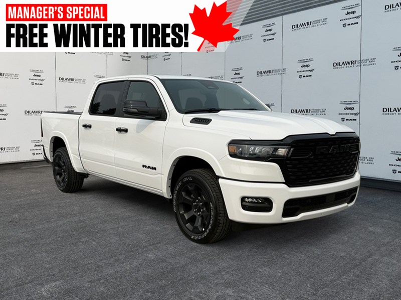 2025 RAM 1500 Big Horn Night Pkg 4x4 Crew Cab 5'7" Box