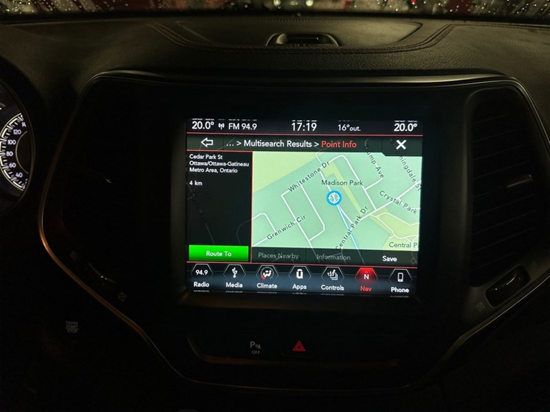 2019 Jeep Cherokee Trailhawk 4x4