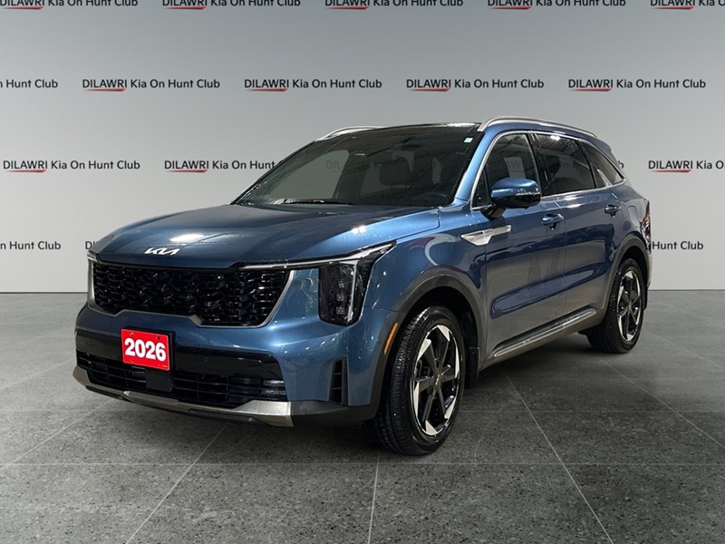 2026 Kia Sorento HEV SX AWD I NAV I LEATHER I PANO ROOF I 6 PASSENGER
