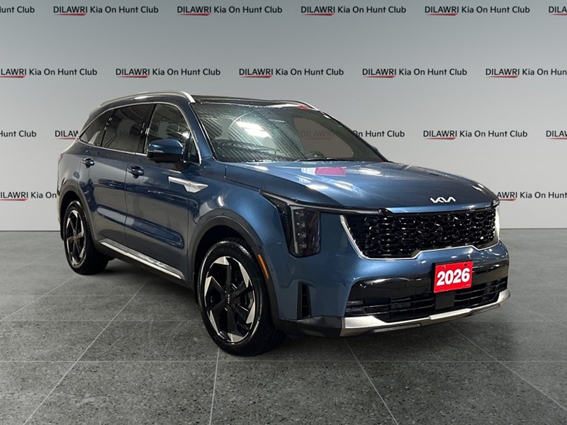 2026 Kia Sorento HEV SX AWD I NAV I LEATHER I PANO ROOF I 6 PASSENGER