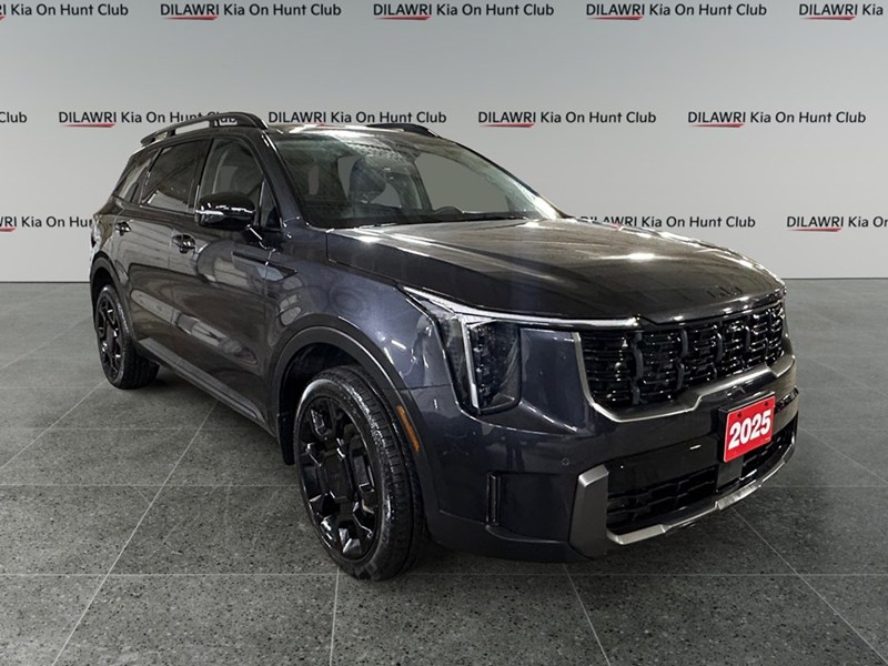 2025 Kia Sorento X-LINE AWD/ PANO ROOF/ LEATHER/ NAV/ CAR PLAY