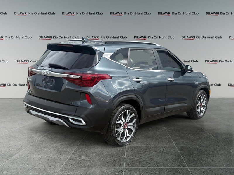 2023 Kia Seltos SX Turbo AWD-OFF LEASE- HEADS UP DISPLY-LEATHER-