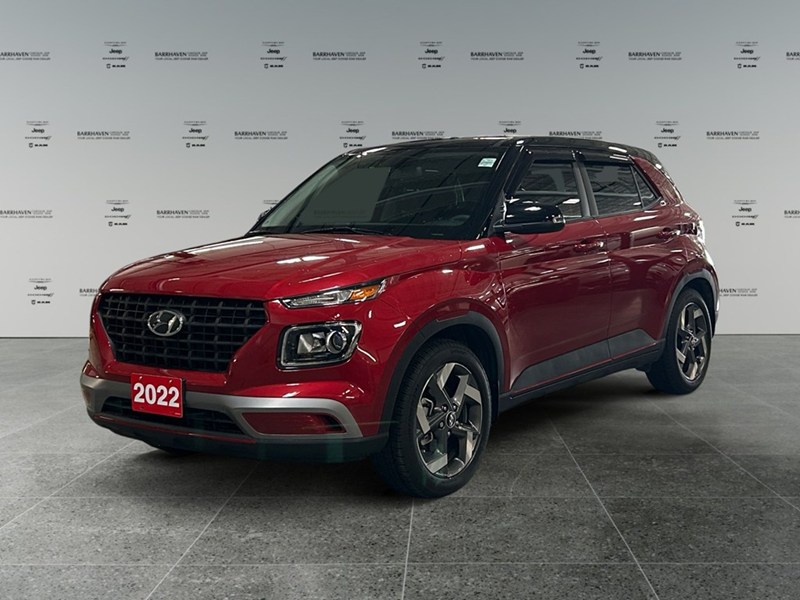 2022 Hyundai Venue Essential IVT w/Two-Tone | Ultra Low KM's
