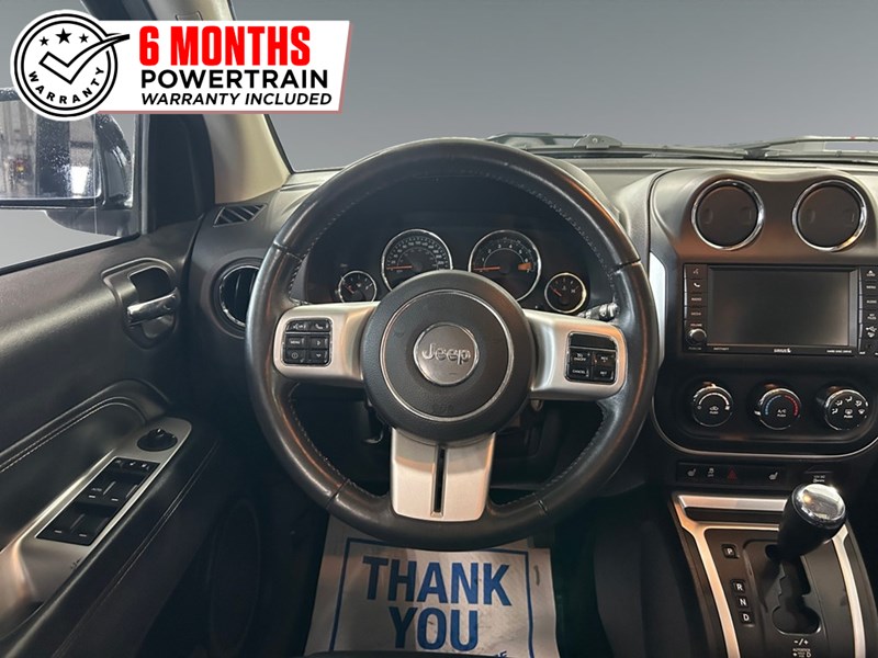 2016 Jeep Compass 4WD High Altitude | Sunroof | Leather | Low KM's