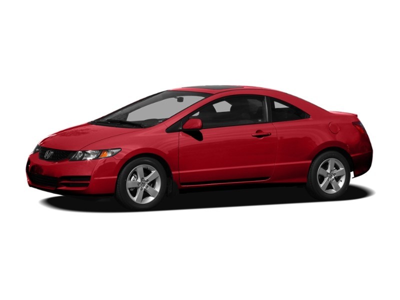 2009 Honda Civic 2dr Man LX SR Exterior Shot 1