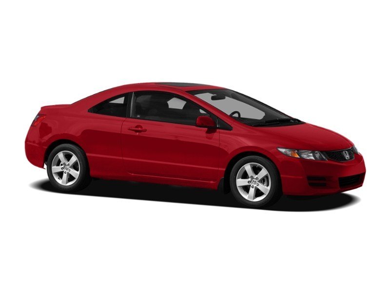 2009 Honda Civic 2dr Man LX SR Exterior Shot 9