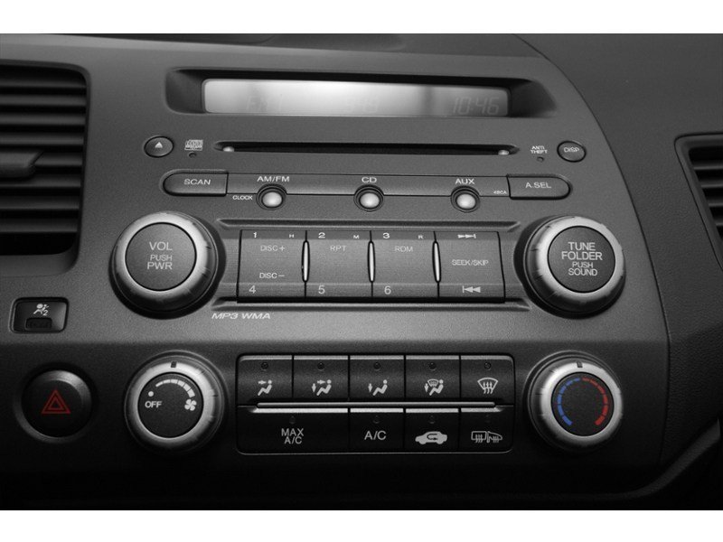2009 Honda Civic 2dr Man LX SR Interior Shot 2
