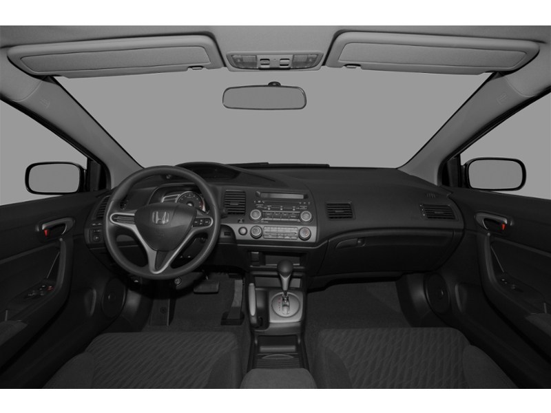 2009 Honda Civic 2dr Man LX SR Interior Shot 7