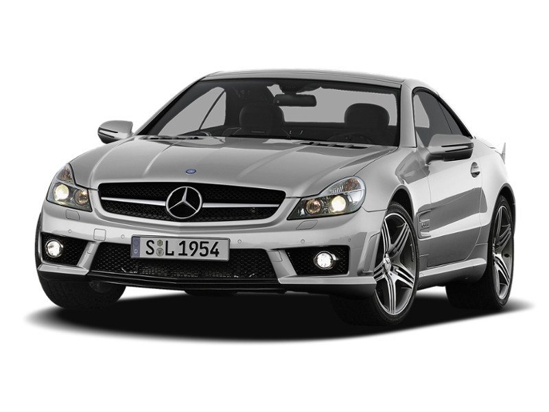 2009 Mercedes-Benz SL-Class 2dr Roadster 6.2L V8 AMG Exterior Shot 1