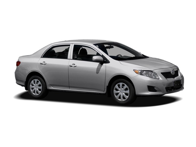 2009 Toyota Corolla 4dr Sdn Auto LE Exterior Shot 9