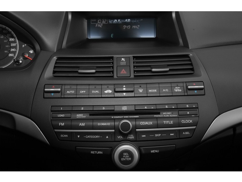 2010 Honda Accord 4dr V6 Auto EX-L Interior Shot 2