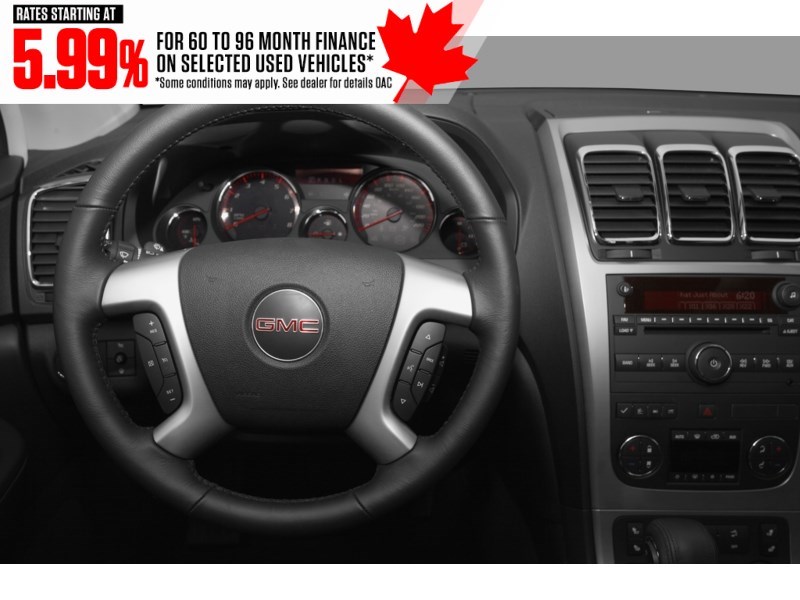 2012 GMC Acadia AWD 4dr SLE1 Interior Shot 3