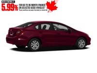 2012 Honda Civic 4dr Auto LX Exterior Shot 2
