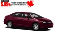2012 Honda Civic 4dr Auto LX Exterior Shot 9