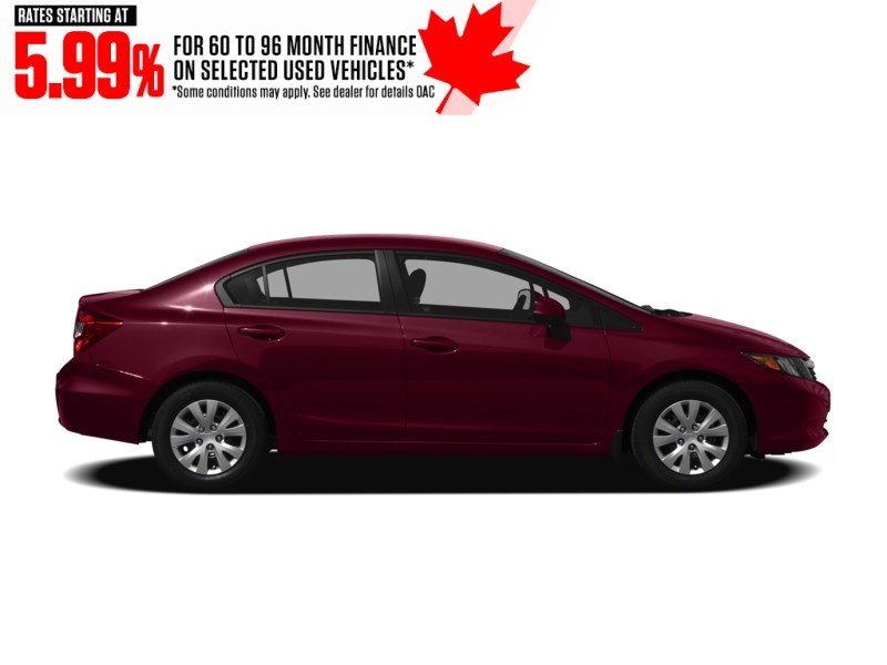 2012 Honda Civic 4dr Auto LX Exterior Shot 11