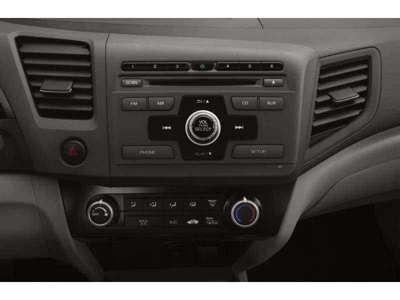 2012 Honda Civic 4dr Auto LX Interior Shot 2