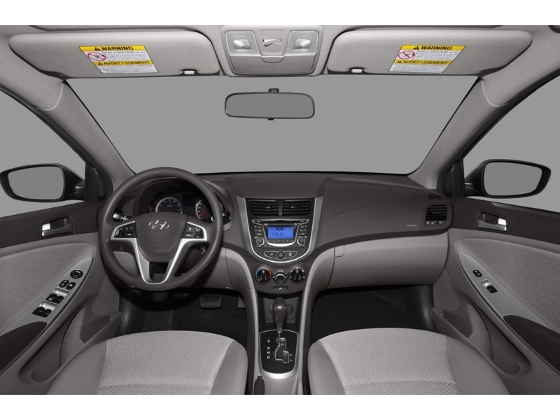 2012 Hyundai Accent 4dr Sdn Man GL Interior Shot 7