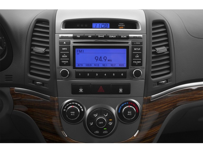 2012 Hyundai Santa Fe AWD 4dr V6 Auto GL Interior Shot 2